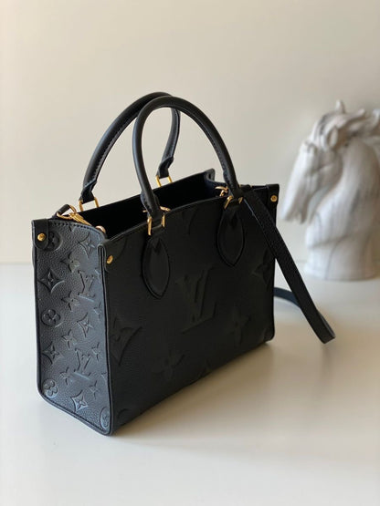 Louis vuitton medium size tote