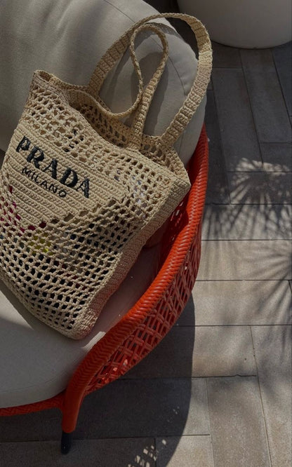 Prada straw