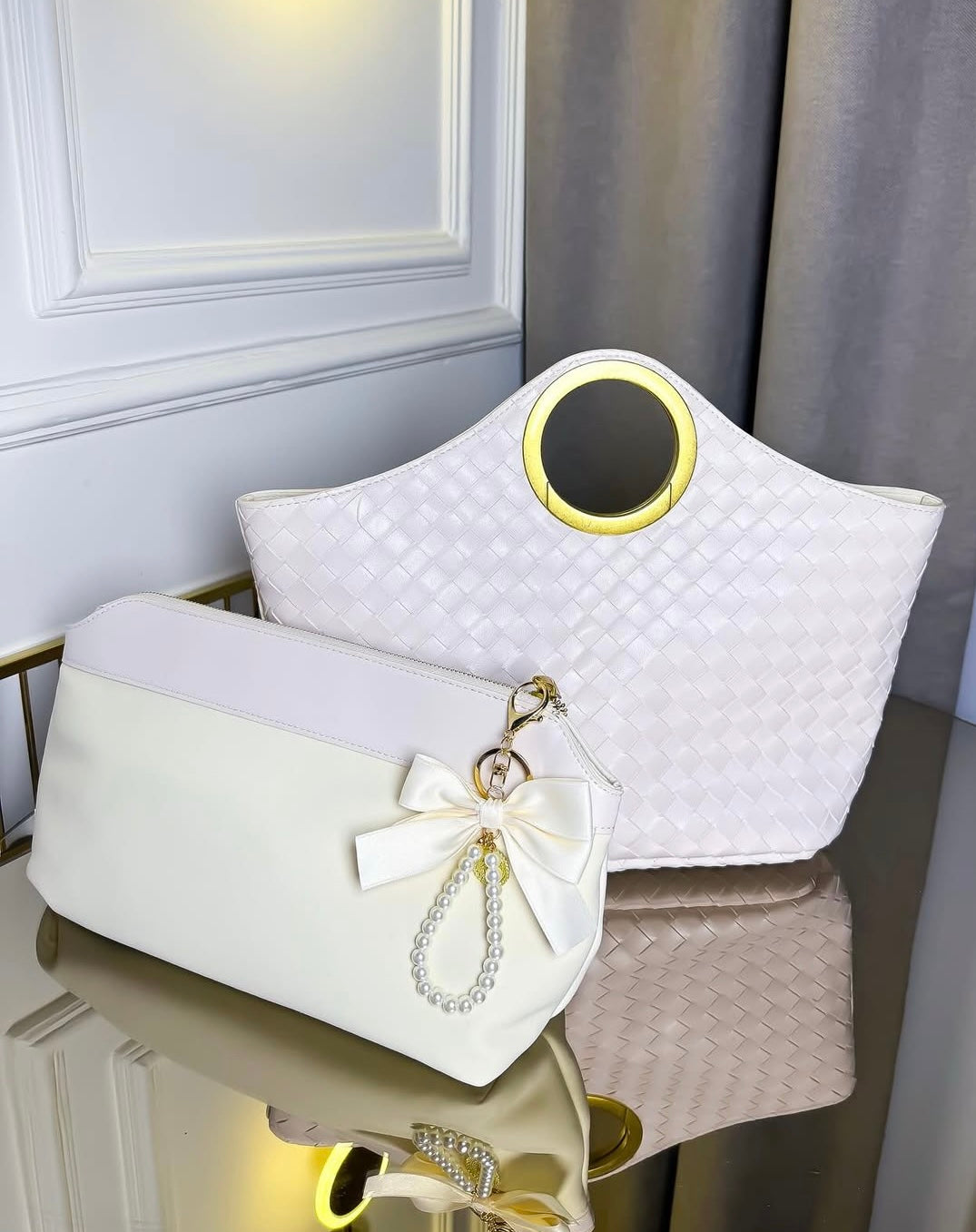 Bottega pouch + bag