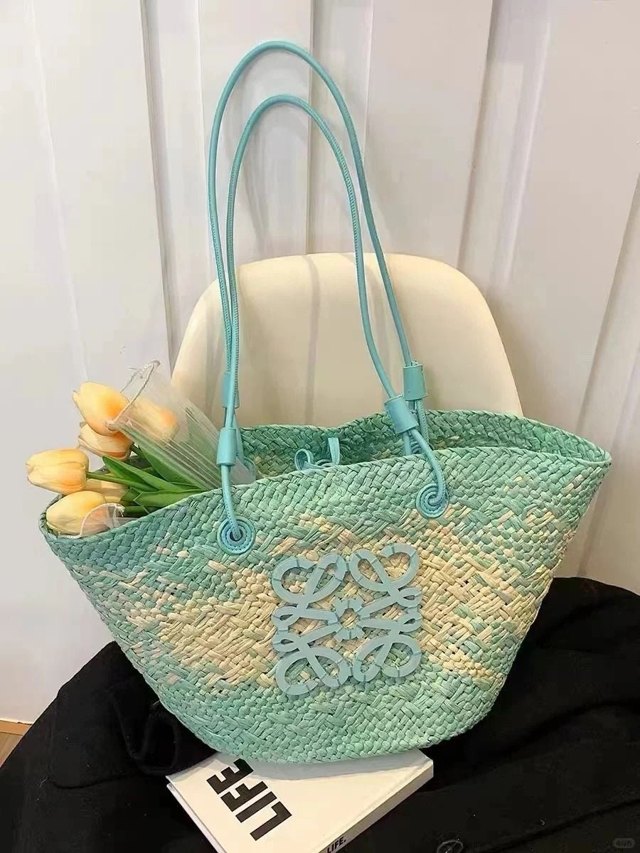Loewe straw bag