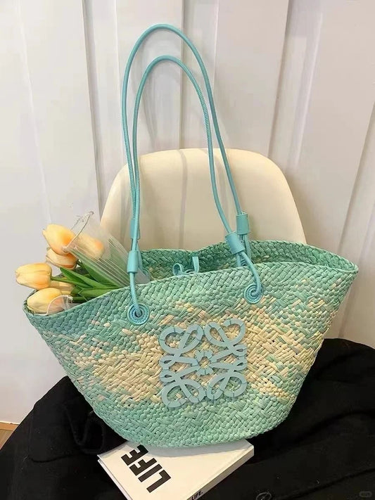 Loewe straw bag