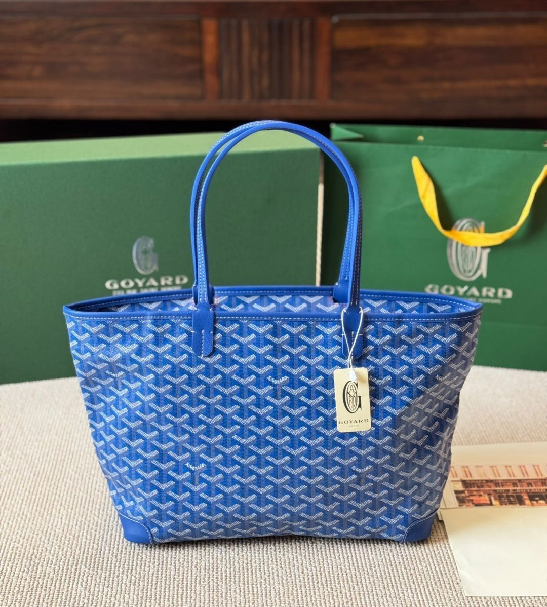 GOYARD ZIPPER TOTE MEDIUM