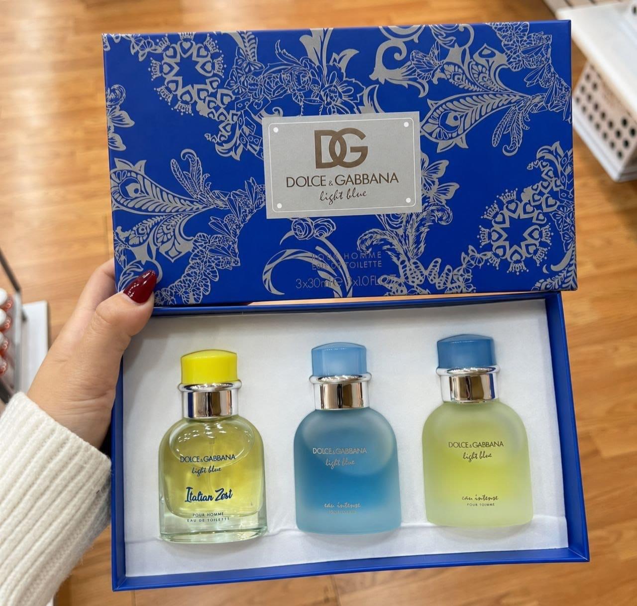 D&G set of 3 perfume