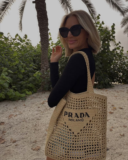 Prada straw
