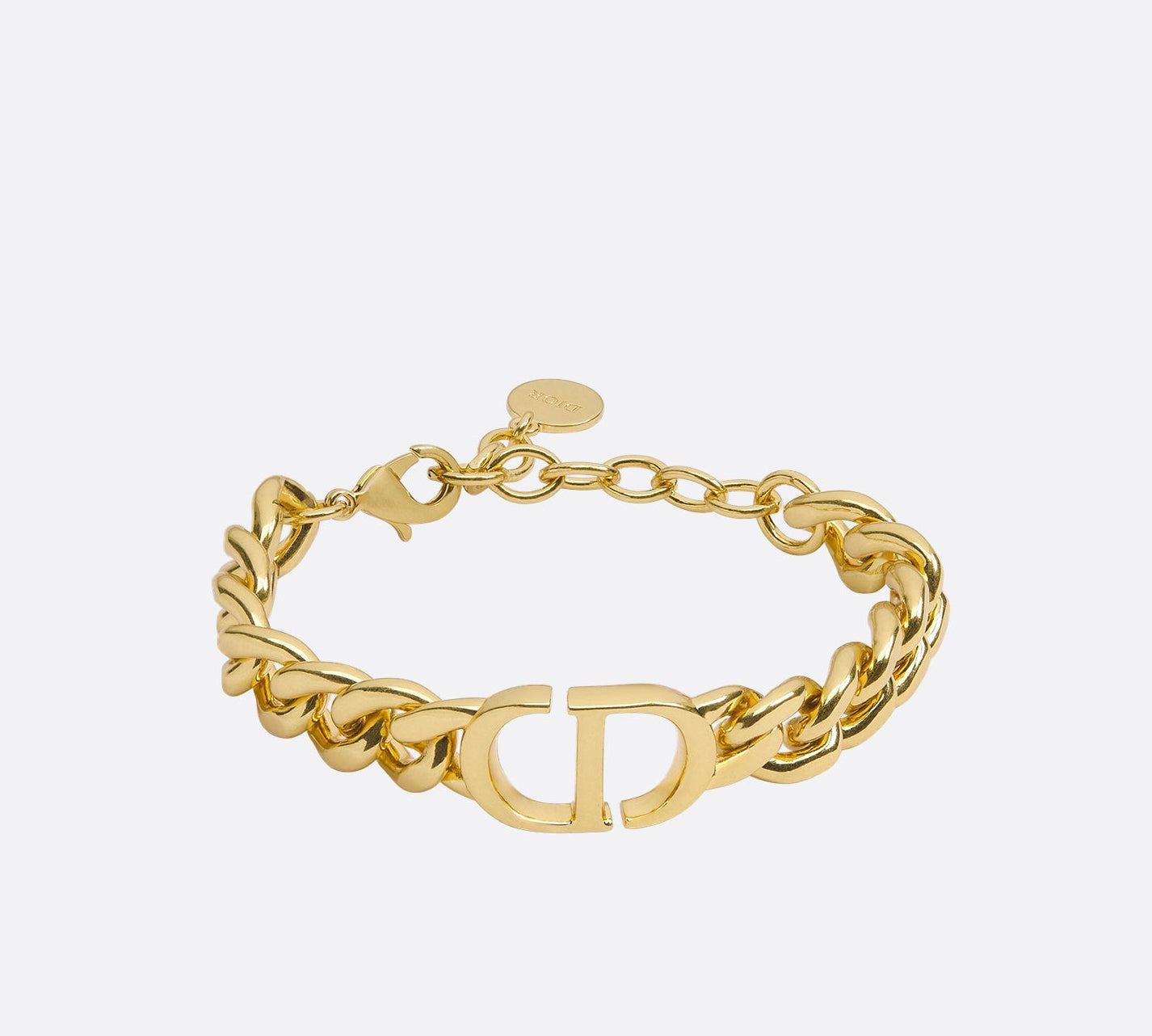 Dior gold plated bracelet