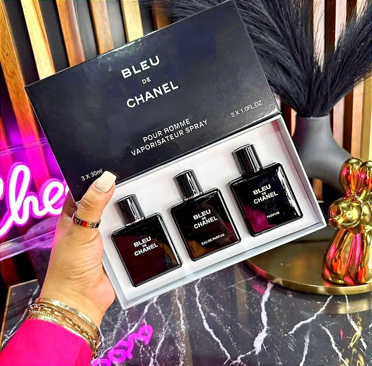 Chanel set perfume