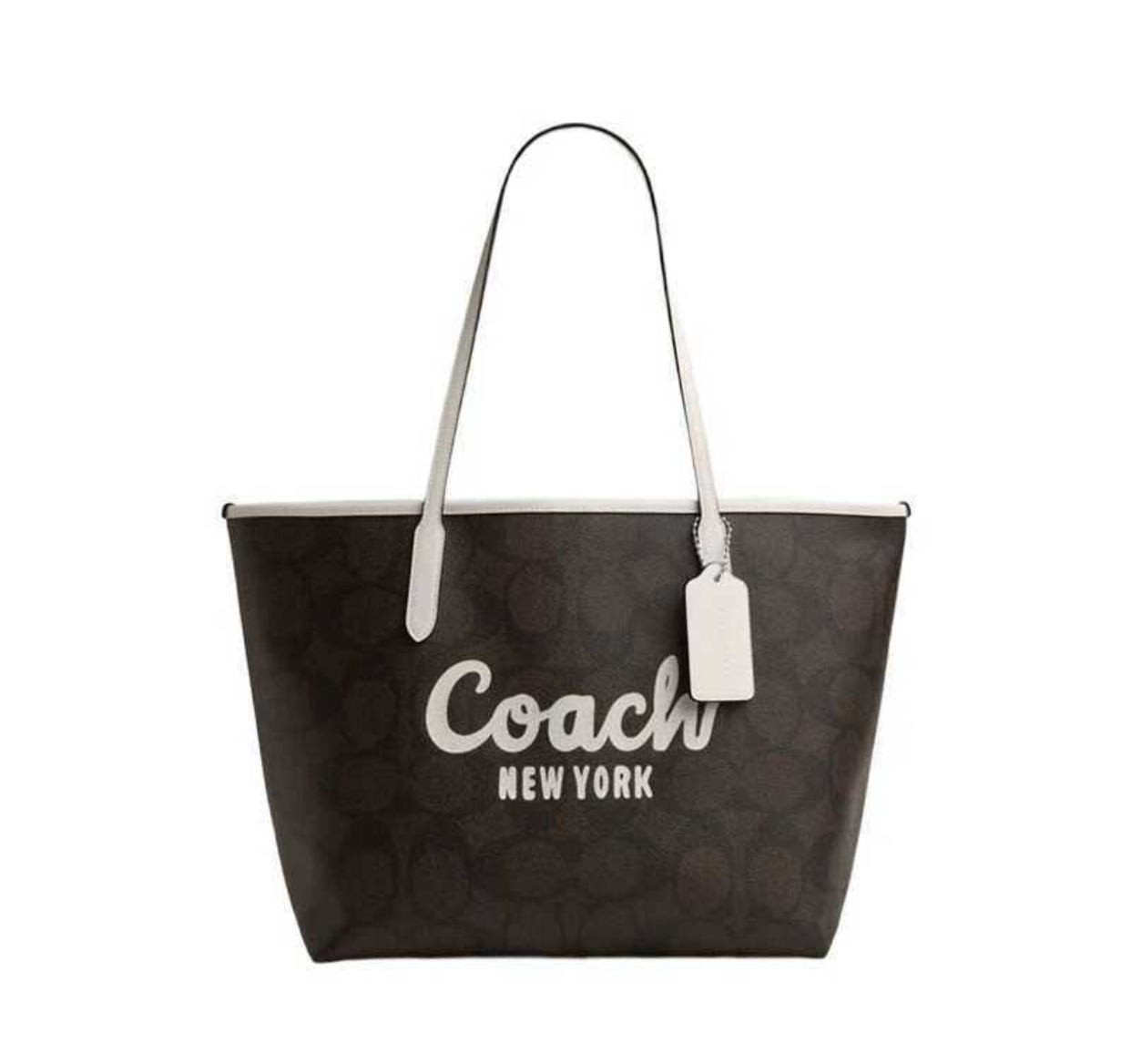 Coach tote double face