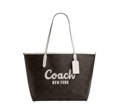 Coach tote double face