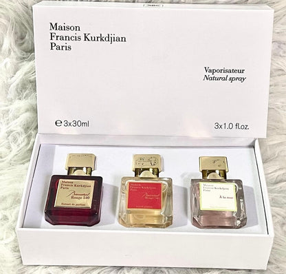 Maison francis kurkdjian perfume set of 3