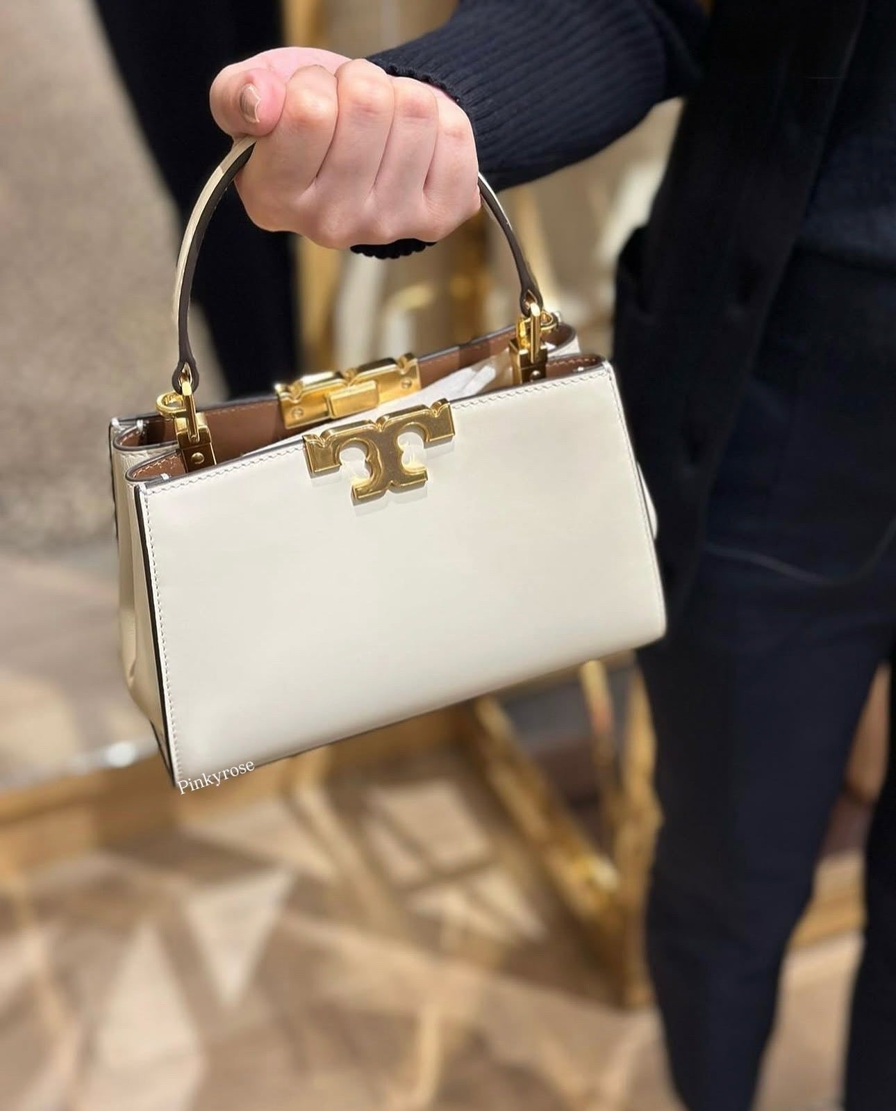 Tory burch glossy bag