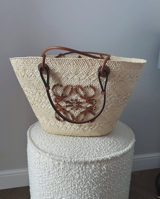 Loewe straw bag
