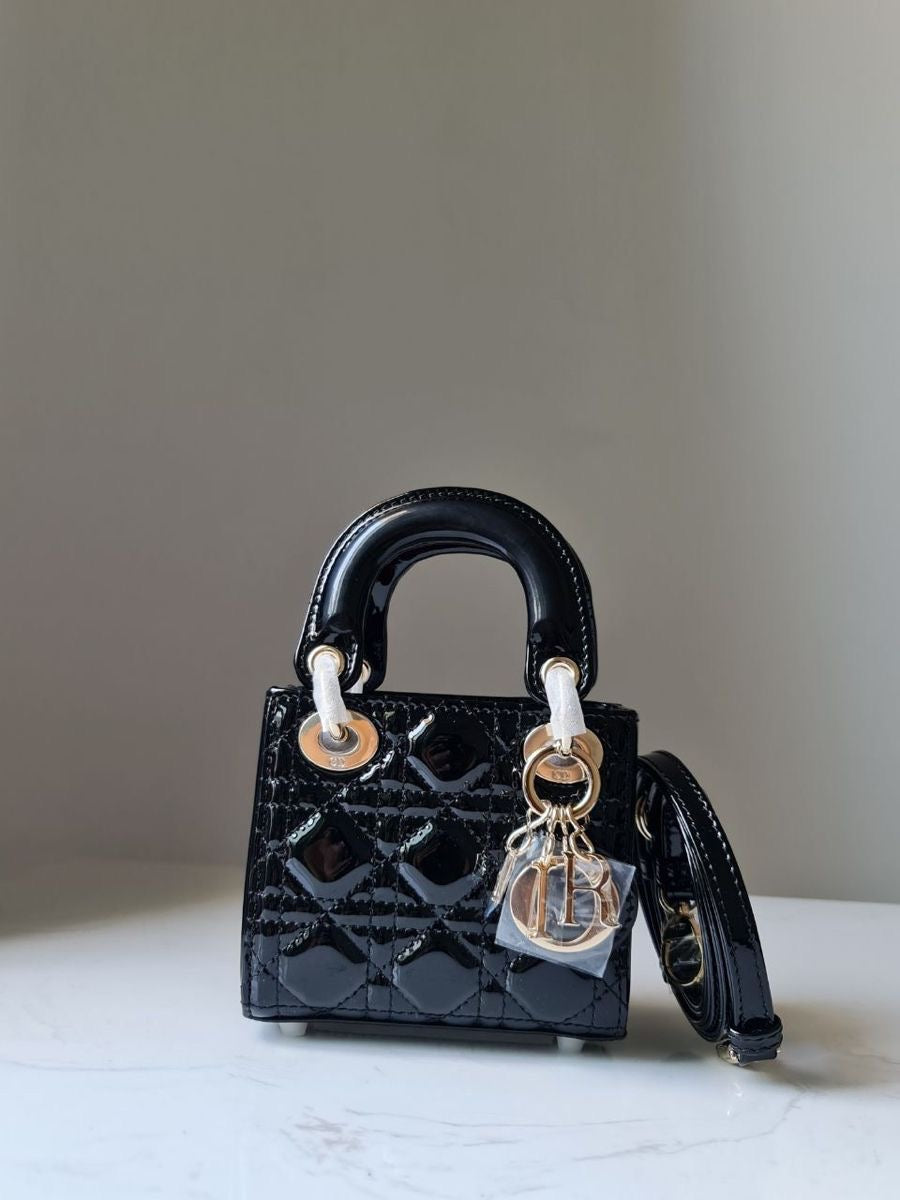 Micro glossy lady dior