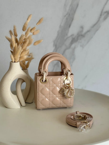 Micro glossy lady dior