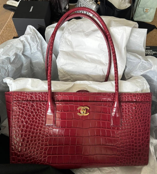 Chanel croco bag