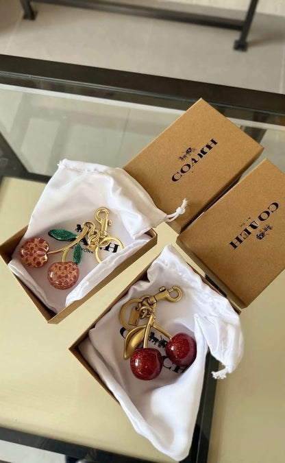 Coach bag charm