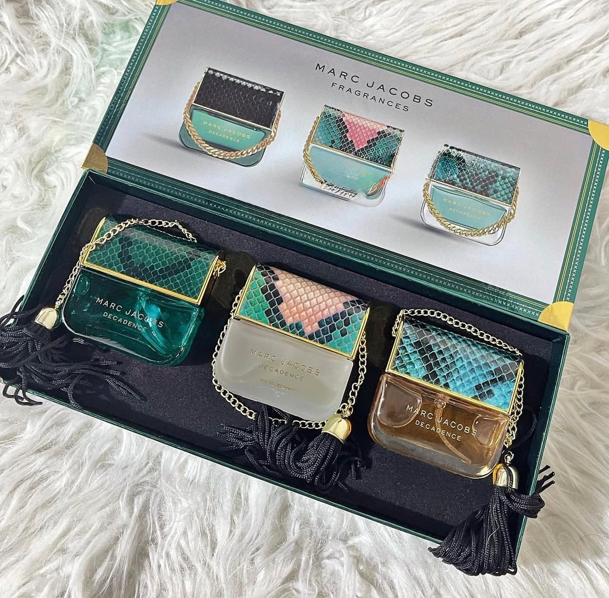 Marc jacob set of 3 perfume
