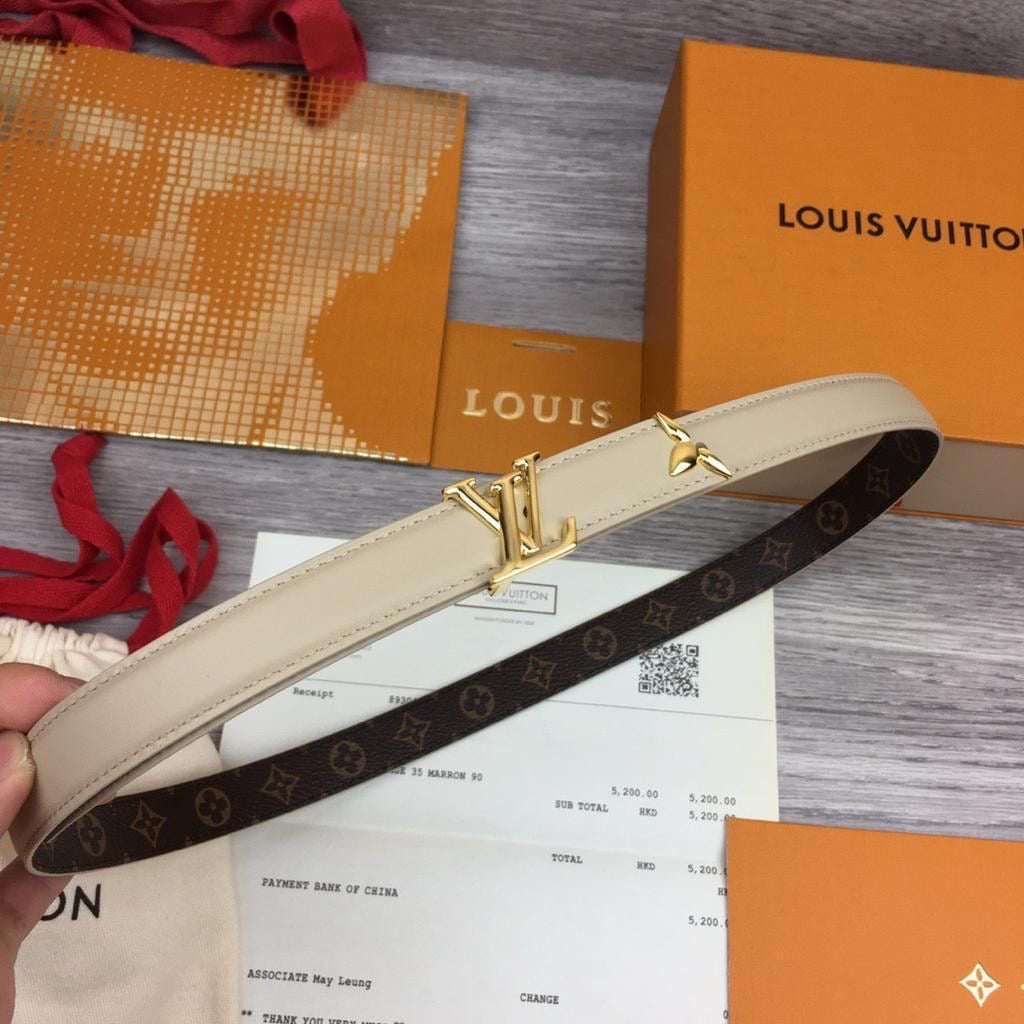 Louis vuitton double face belt