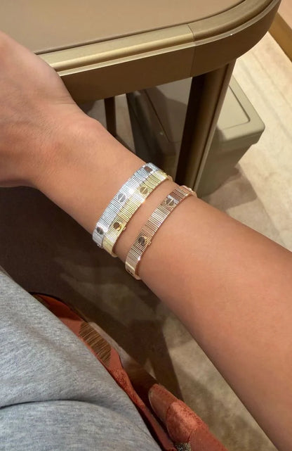 Cartier gold plated set of three