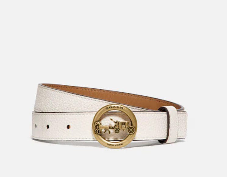 Coach belt