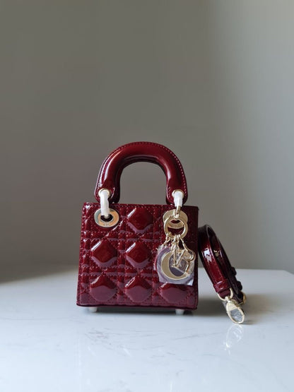 Micro glossy lady dior