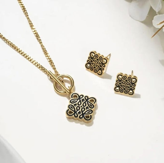 Loewe  gold plated set