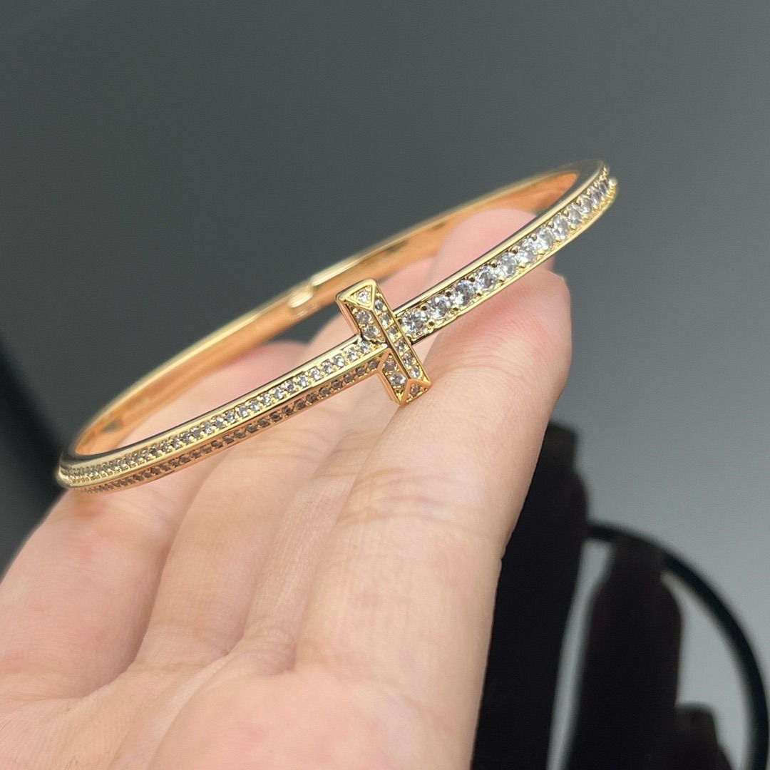 Tiffany gold plated bracelet
