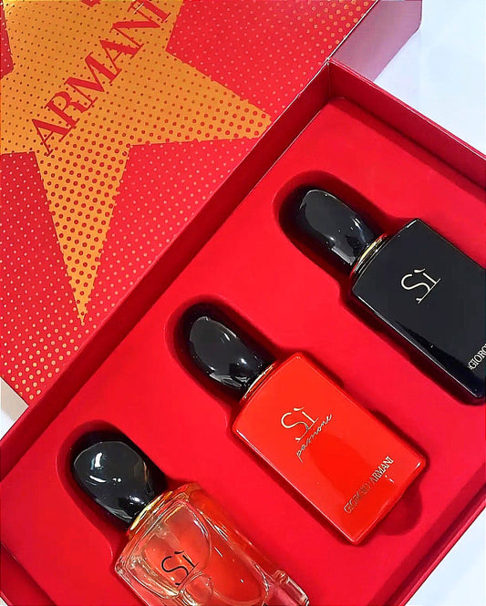 Si perfume set of 3