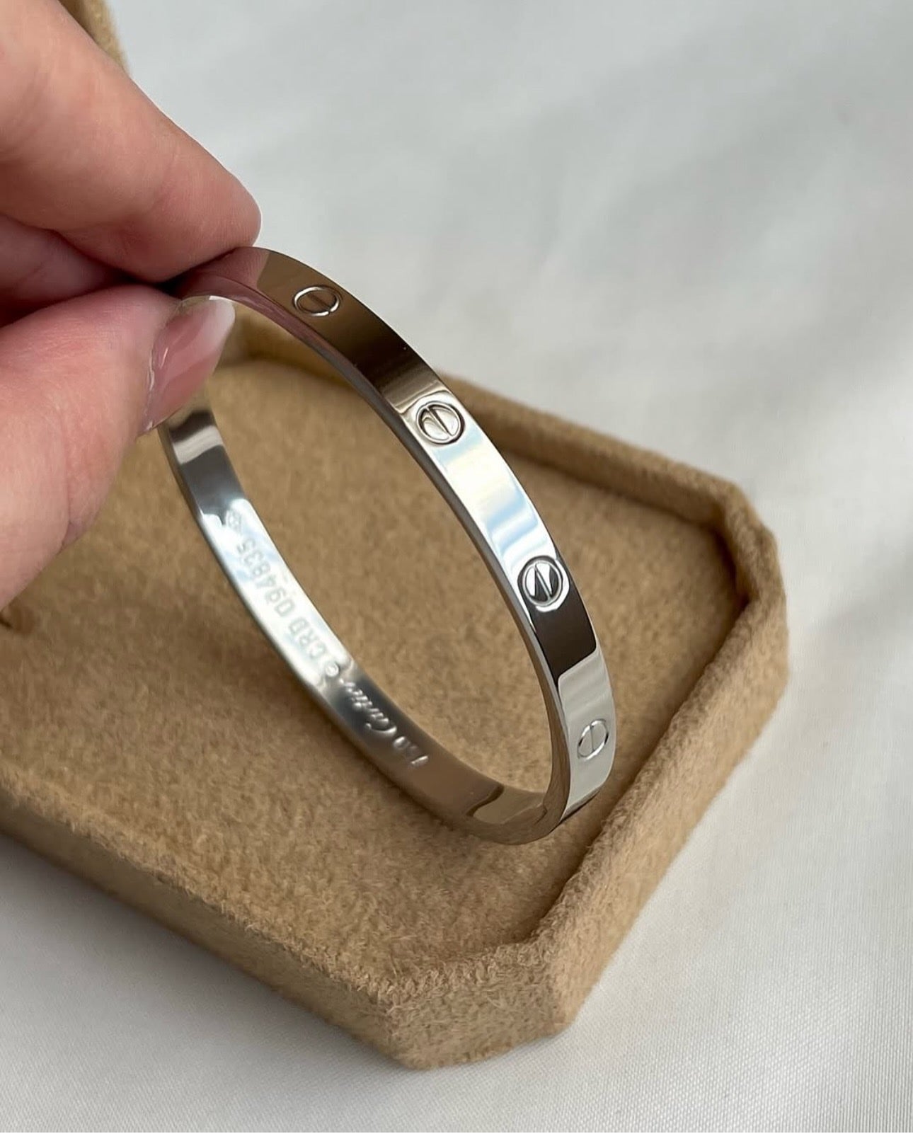 Cartier gold plated set of three