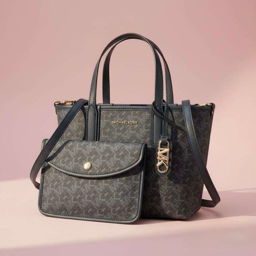 Michael kors bag and pouch