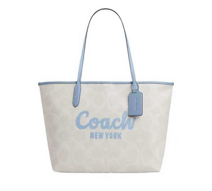 Coach tote double face