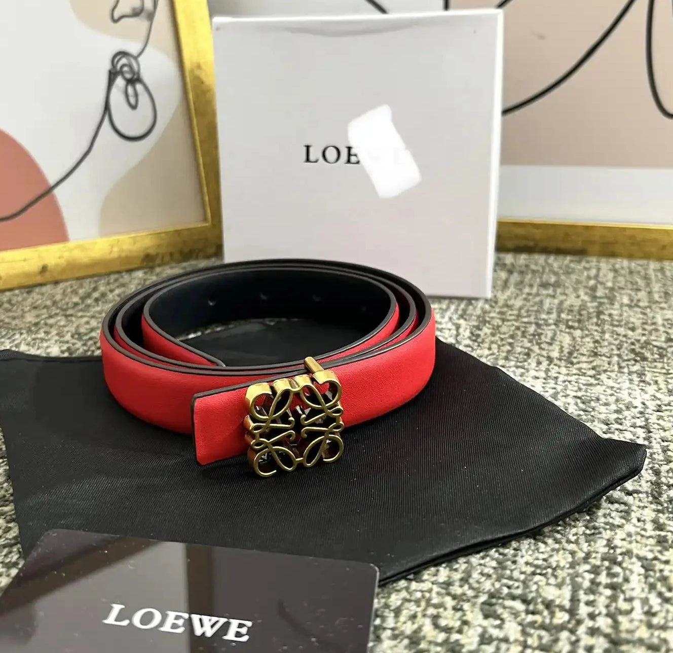 Loewe belt
