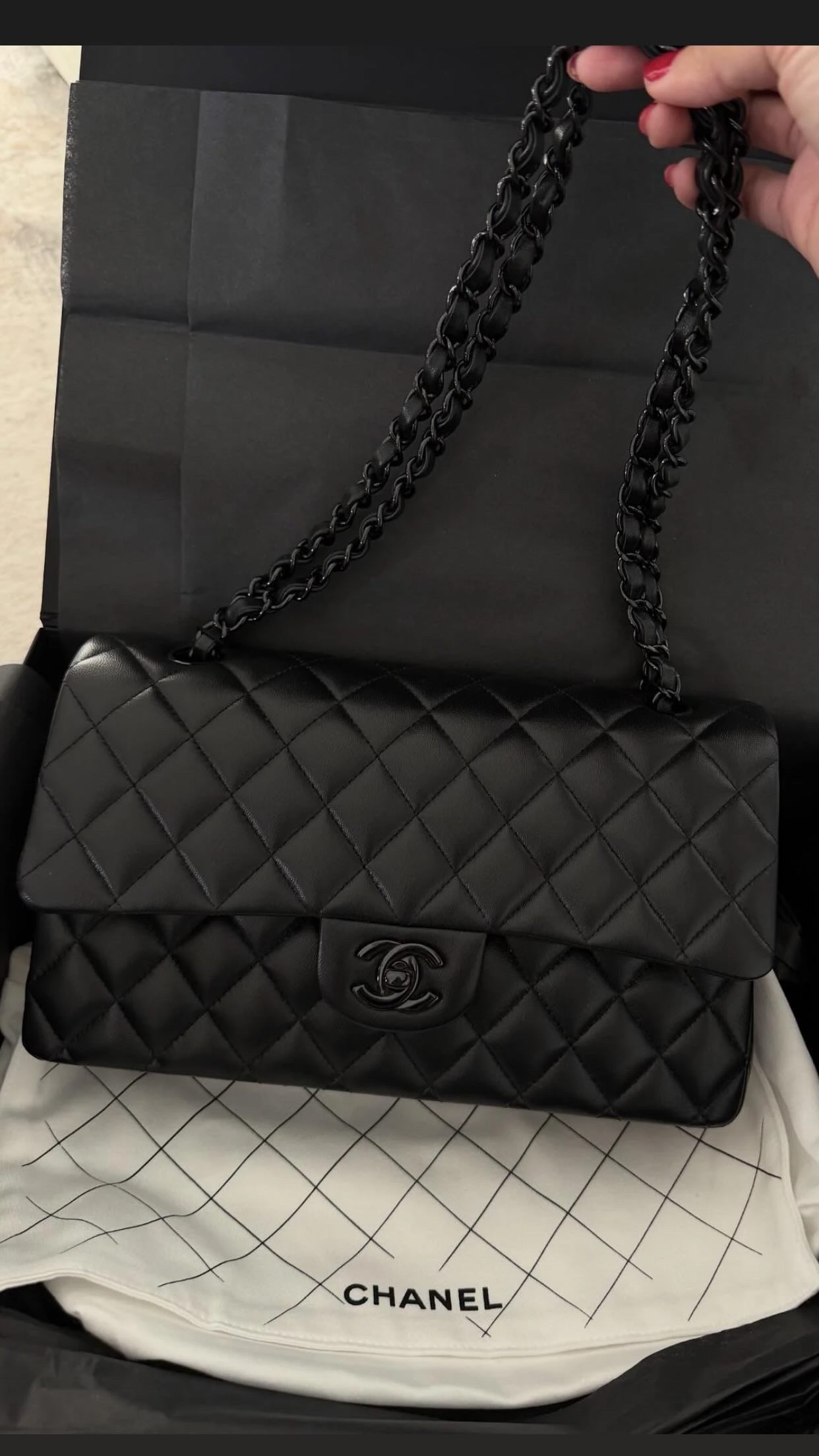Chanel classic full black