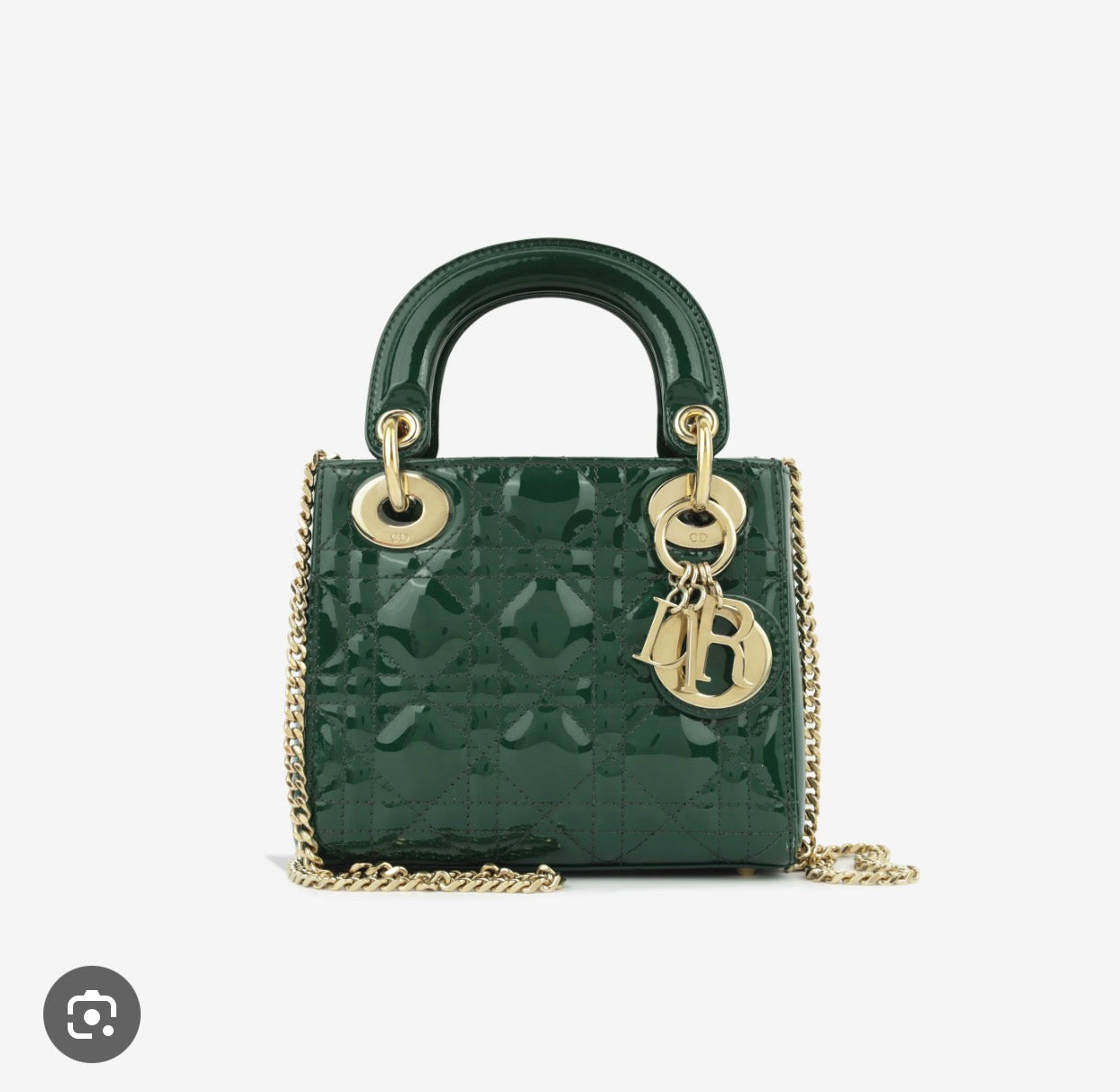 Lady dior glossy mini