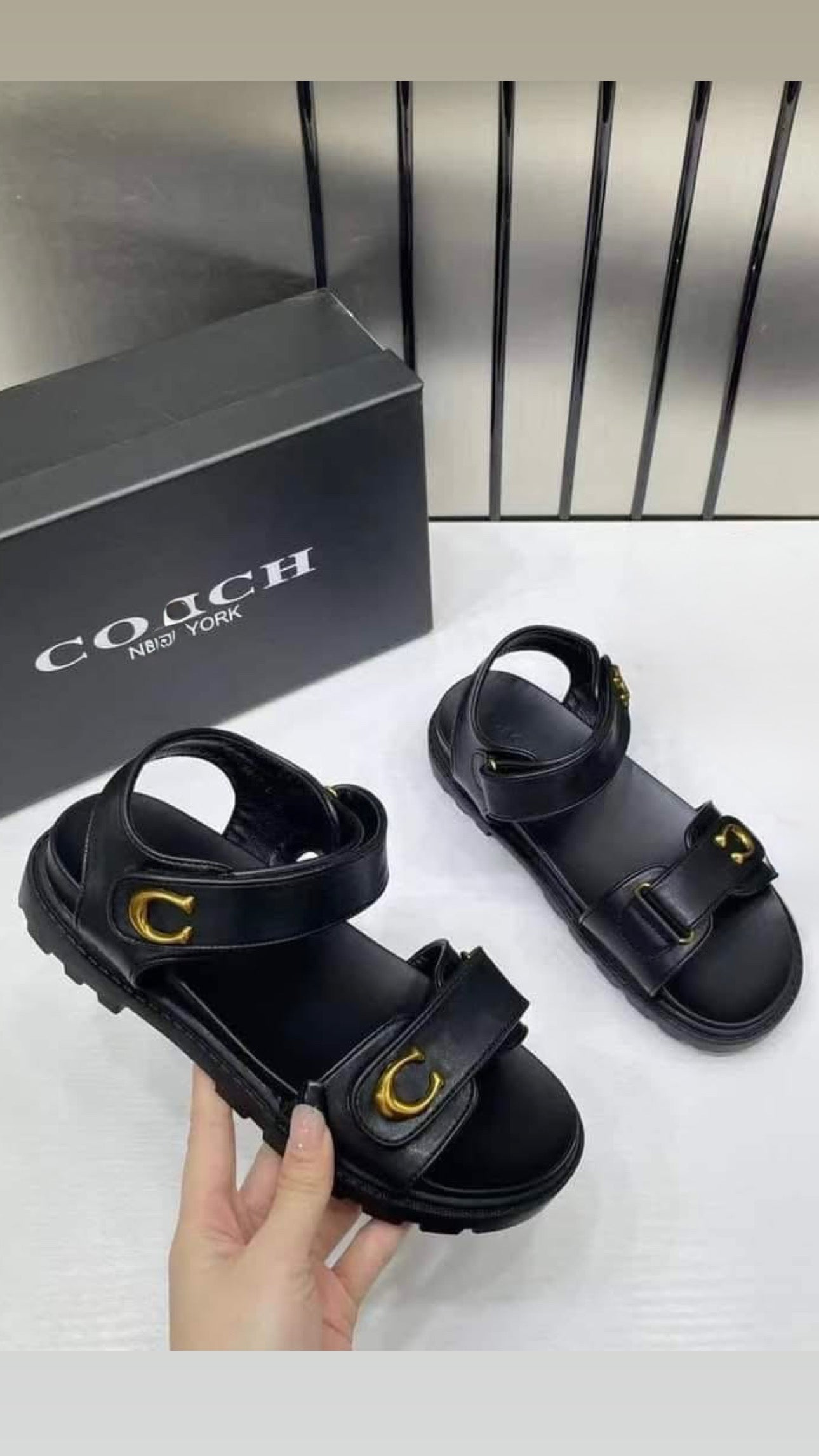 Coach sandals
