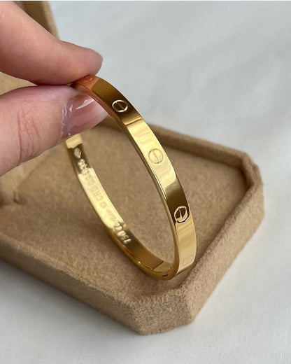 Cartier gold plated set of three
