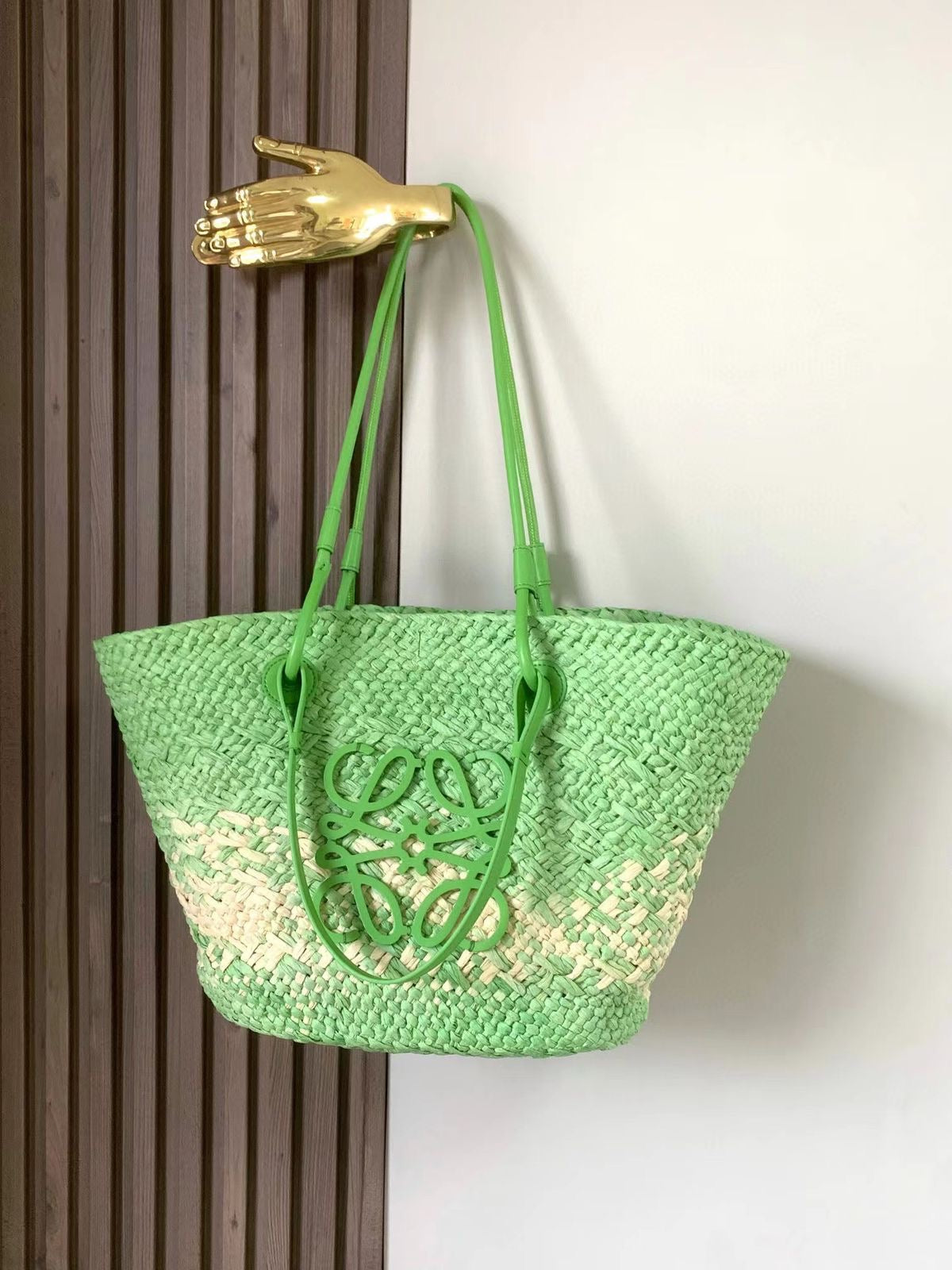 Loewe straw bag