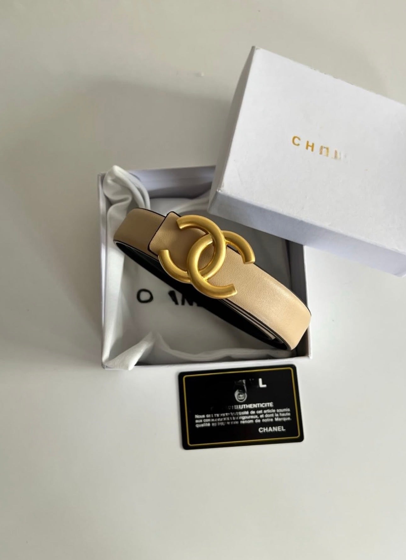 Chanel belt