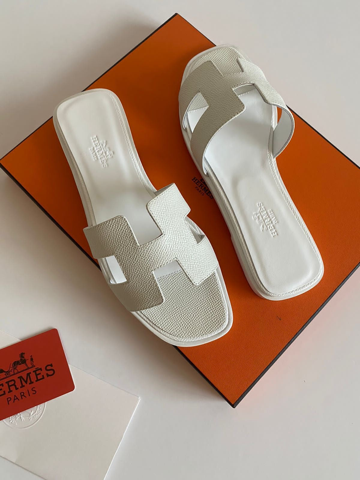 Hermes oran slipper