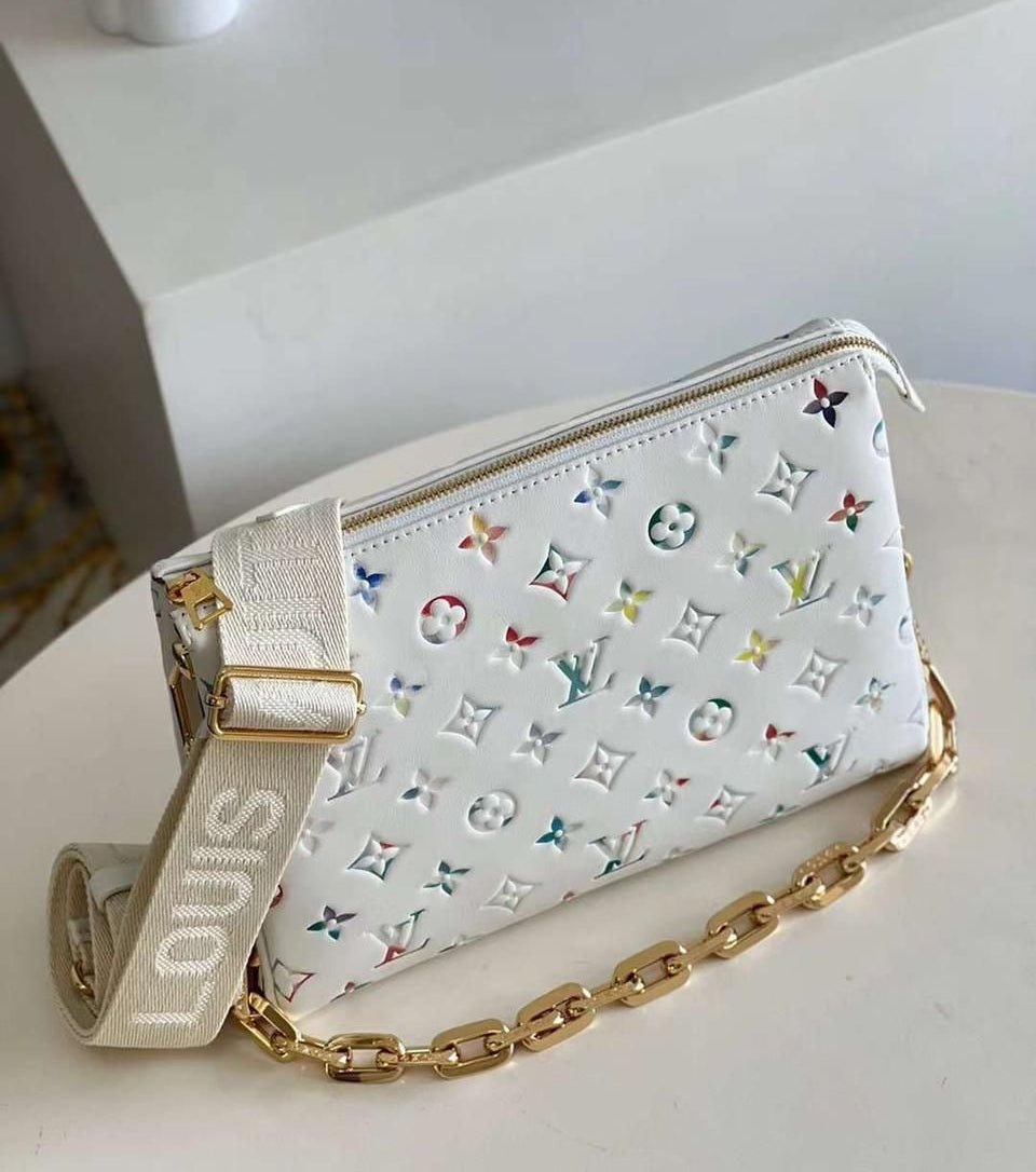 Louis vuitton pouch and cross