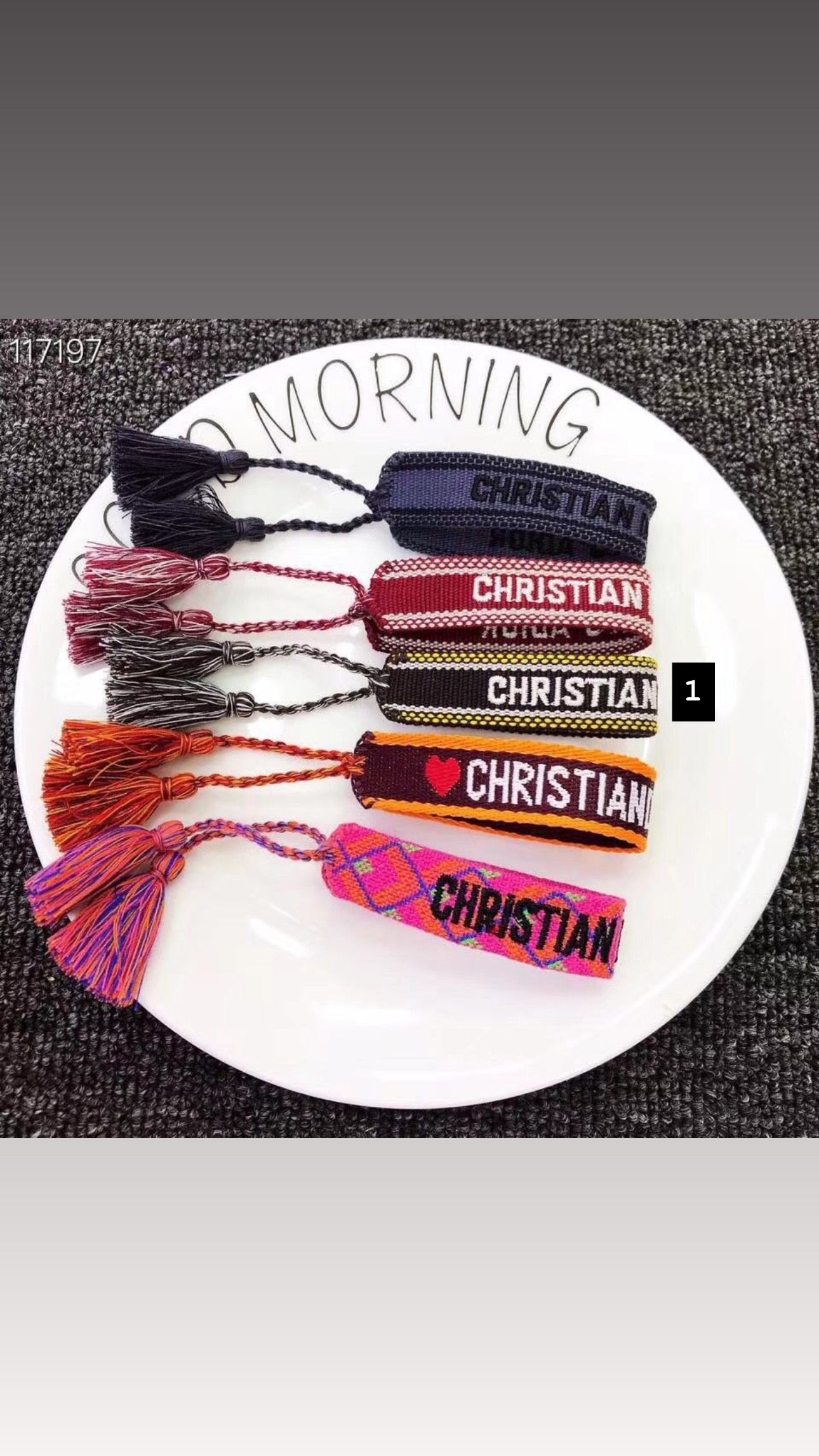 Dior bracelet