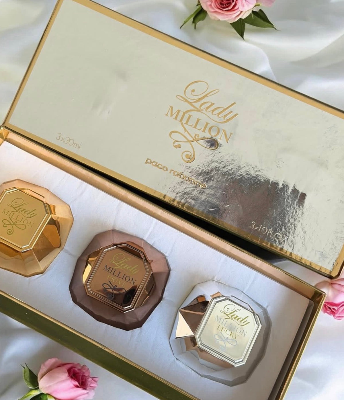 LADY MILLION PRIVE (perfume set of 3 )