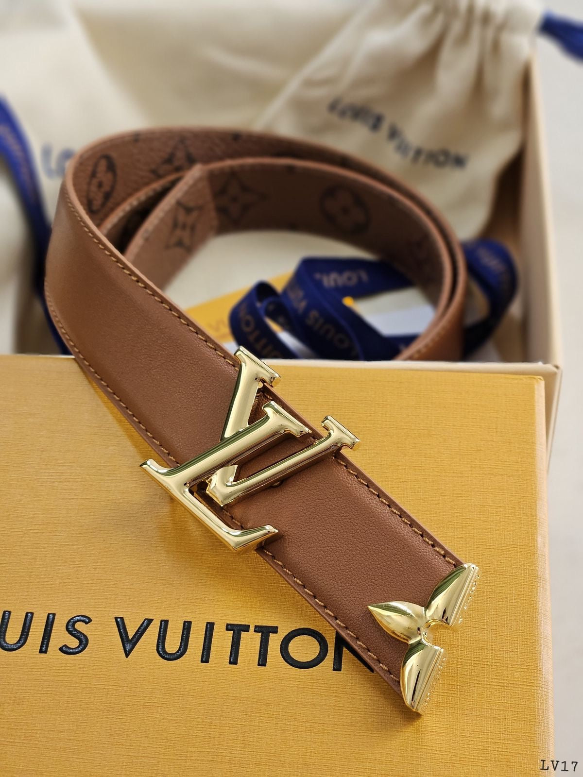 Louis vuitton double face belt